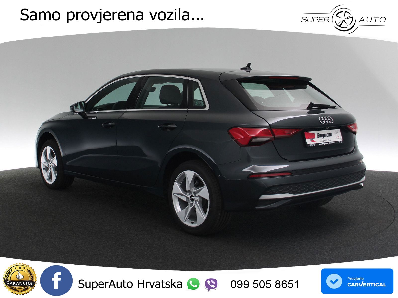 Audi A3 Sportback 30 TFSI (116 KS) Mild Hybrid S tronic advanced LED+GR SJED+ACC