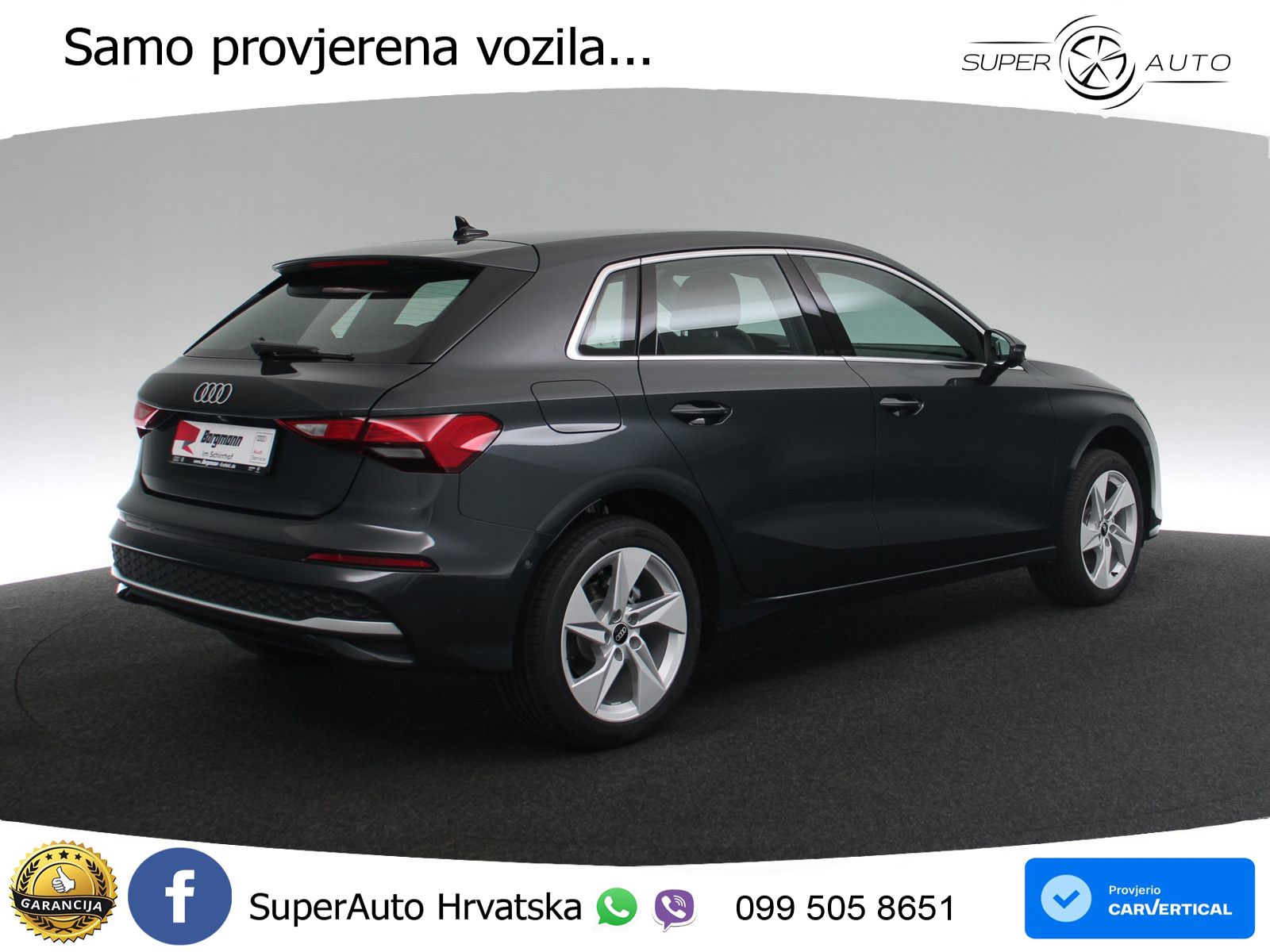 Audi A3 Sportback 30 TFSI (116 KS) Mild Hybrid S tronic advanced LED+GR SJED+ACC