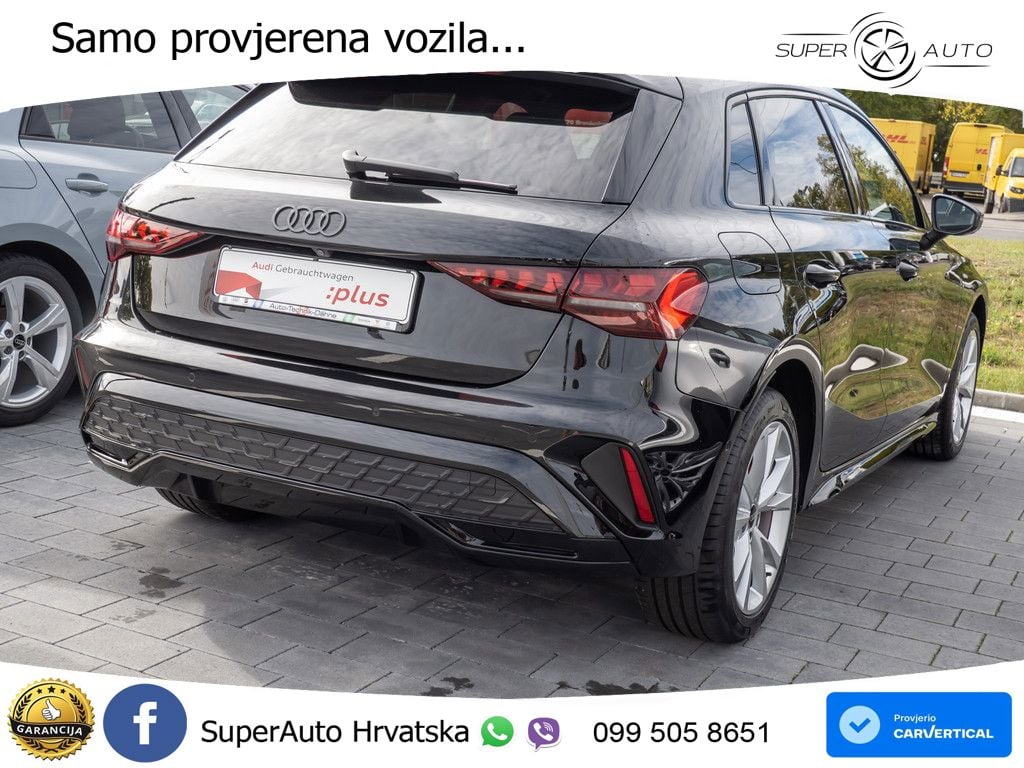 Audi A3 45 TFSIe (272 KS) S tronic S line LED+GR SJED+ACC