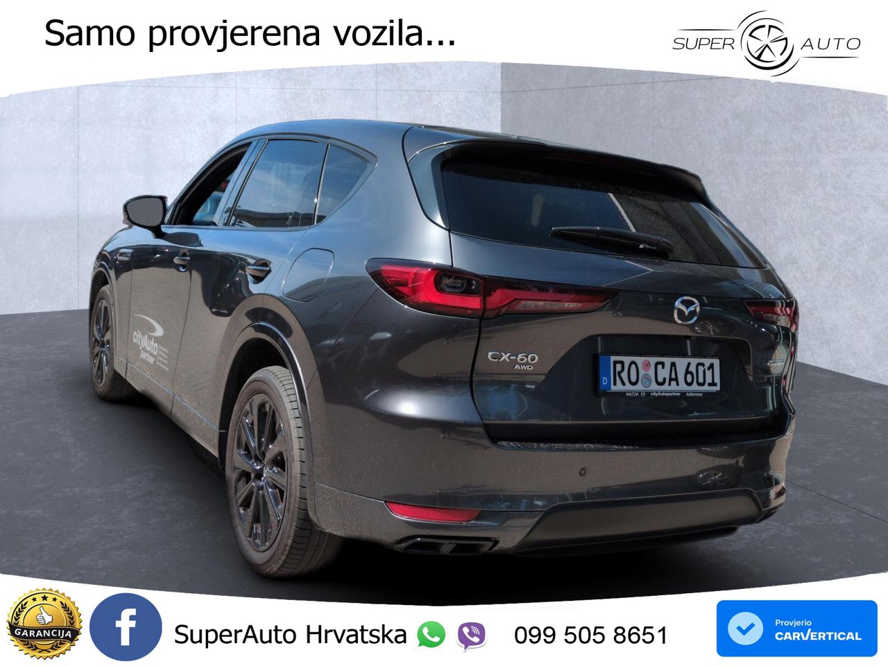 Mazda CX-60 3.3 e-Skyactiv D (254 KS) AWD Automatic MATRIX+GR SJED+KAM