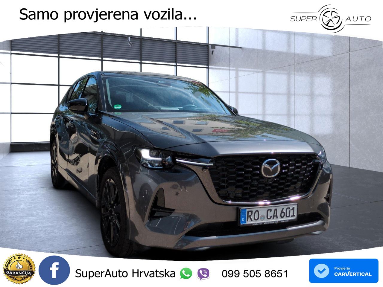 Mazda CX-60 3.3 e-Skyactiv D (254 KS) AWD Automatic MATRIX+GR SJED+KAM