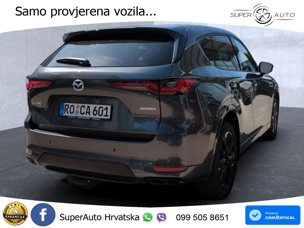 Mazda CX-60 3.3 e-Skyactiv D (254 KS) AWD Automatic MATRIX+GR SJED+KAM