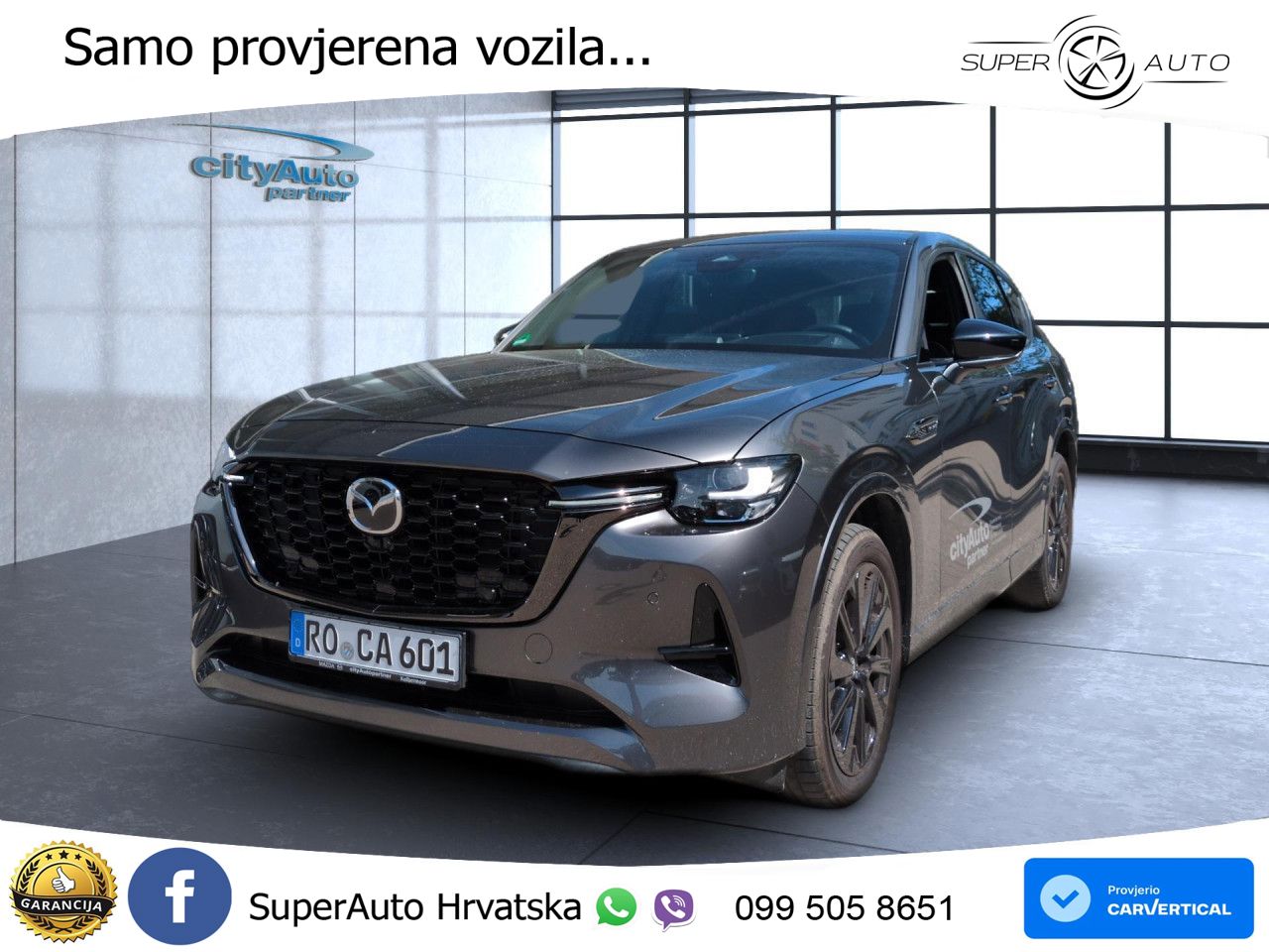 Mazda CX-60 3.3 e-Skyactiv D (254 KS) AWD Automatic MATRIX+GR SJED+KAM