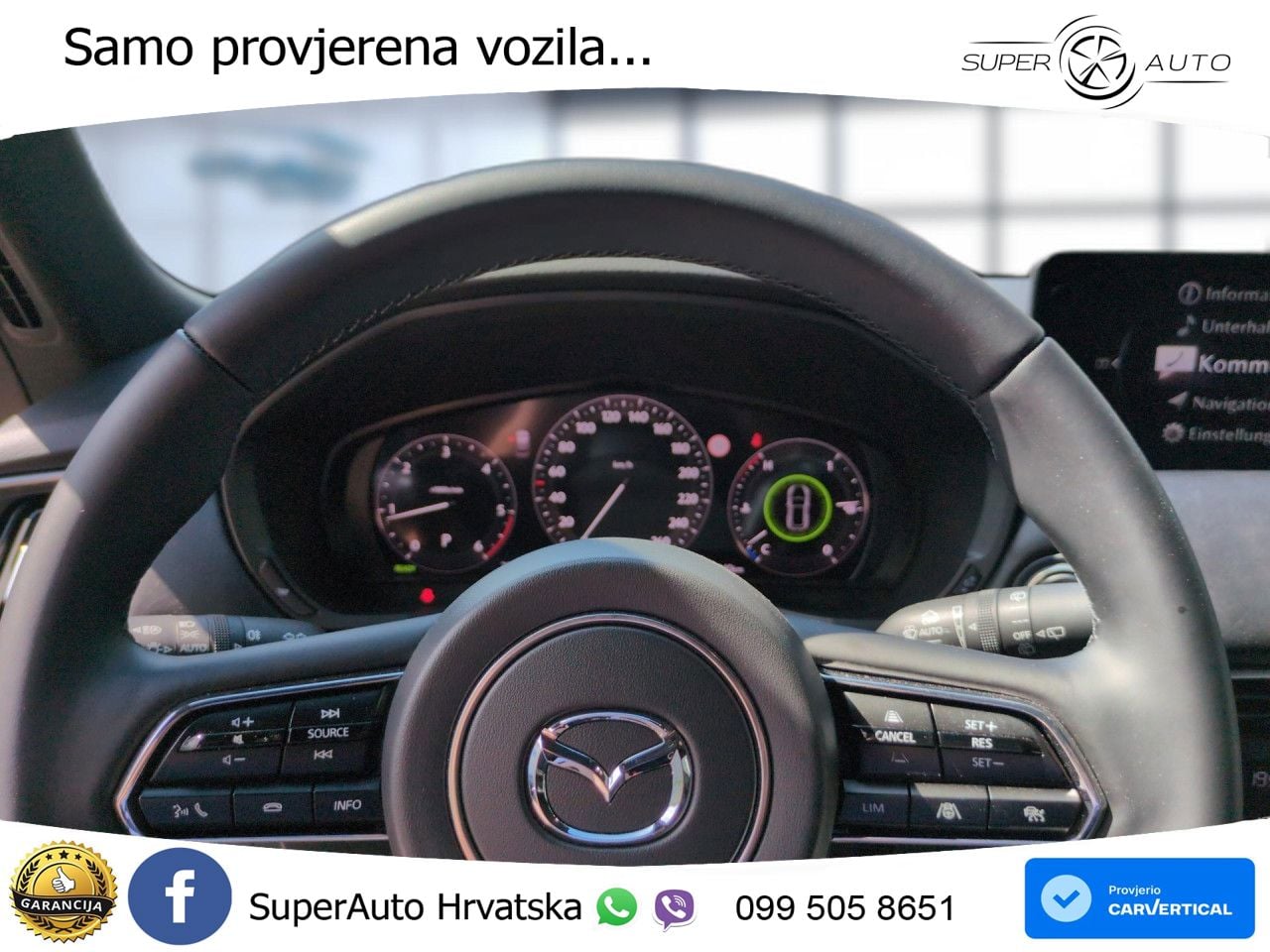 Mazda CX-60 3.3 e-Skyactiv D (254 KS) AWD Automatic MATRIX+GR SJED+KAM