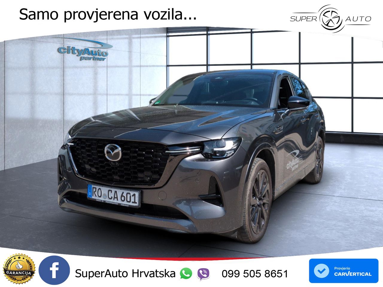 Mazda CX-60 3.3 e-Skyactiv D (254 KS) AWD Automatic MATRIX+GR SJED+KAM