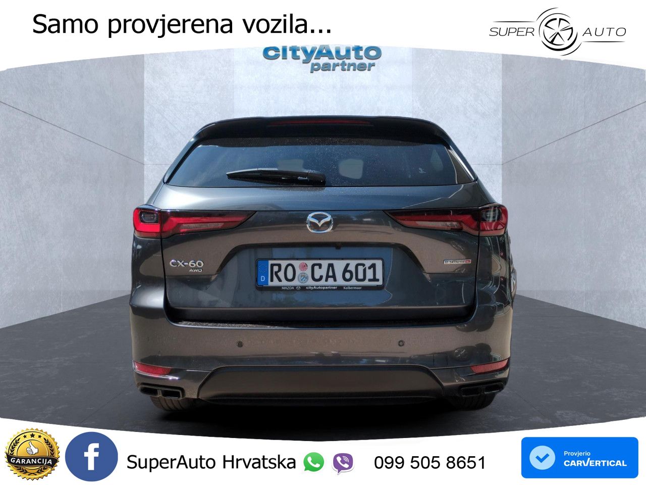 Mazda CX-60 3.3 e-Skyactiv D (254 KS) AWD Automatic MATRIX+GR SJED+KAM