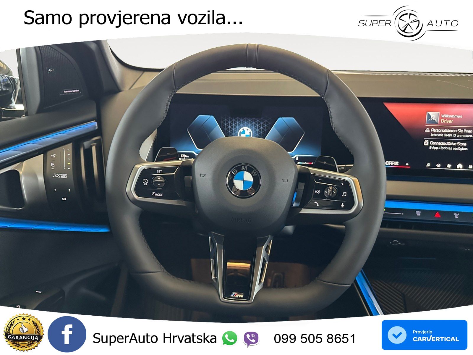BMW X3 40d xDrive Steptronic M Sport LED+GR SJED+ACC