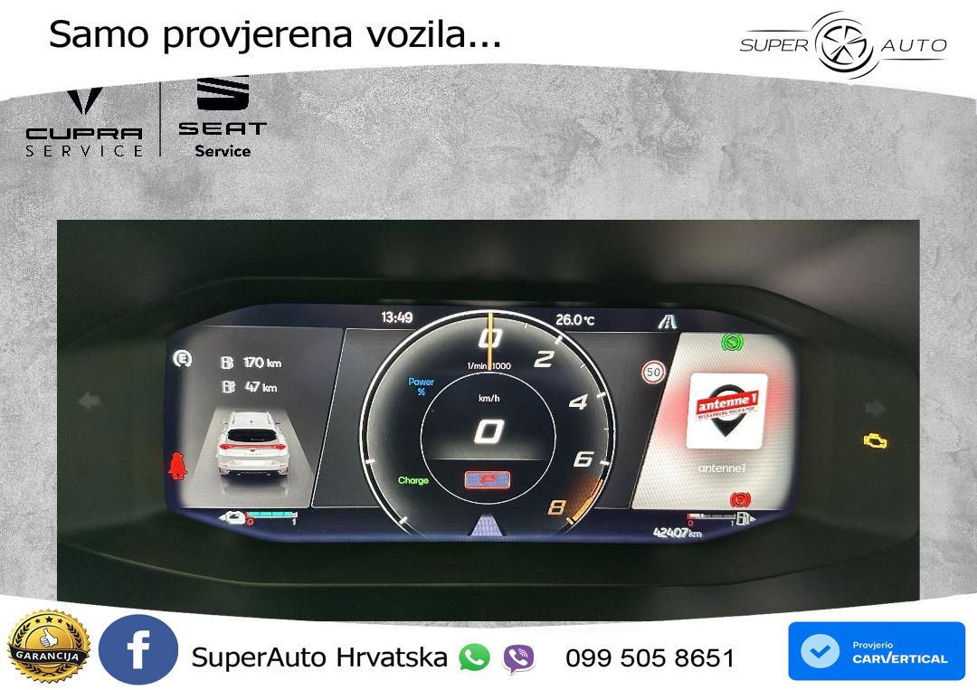 Cupra Formentor 1.4 TSI (204 KS) e-Hybrid DSG LED+GR SJED+ACC