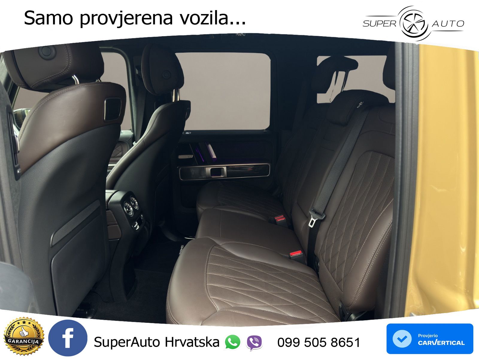 Mercedes AMG G 63 Long V8 (585 KS) 4MATIC 9G-TRONIC AMG SPEEDSHIFT TCT Manufaktur LED+GR SJED+ACC