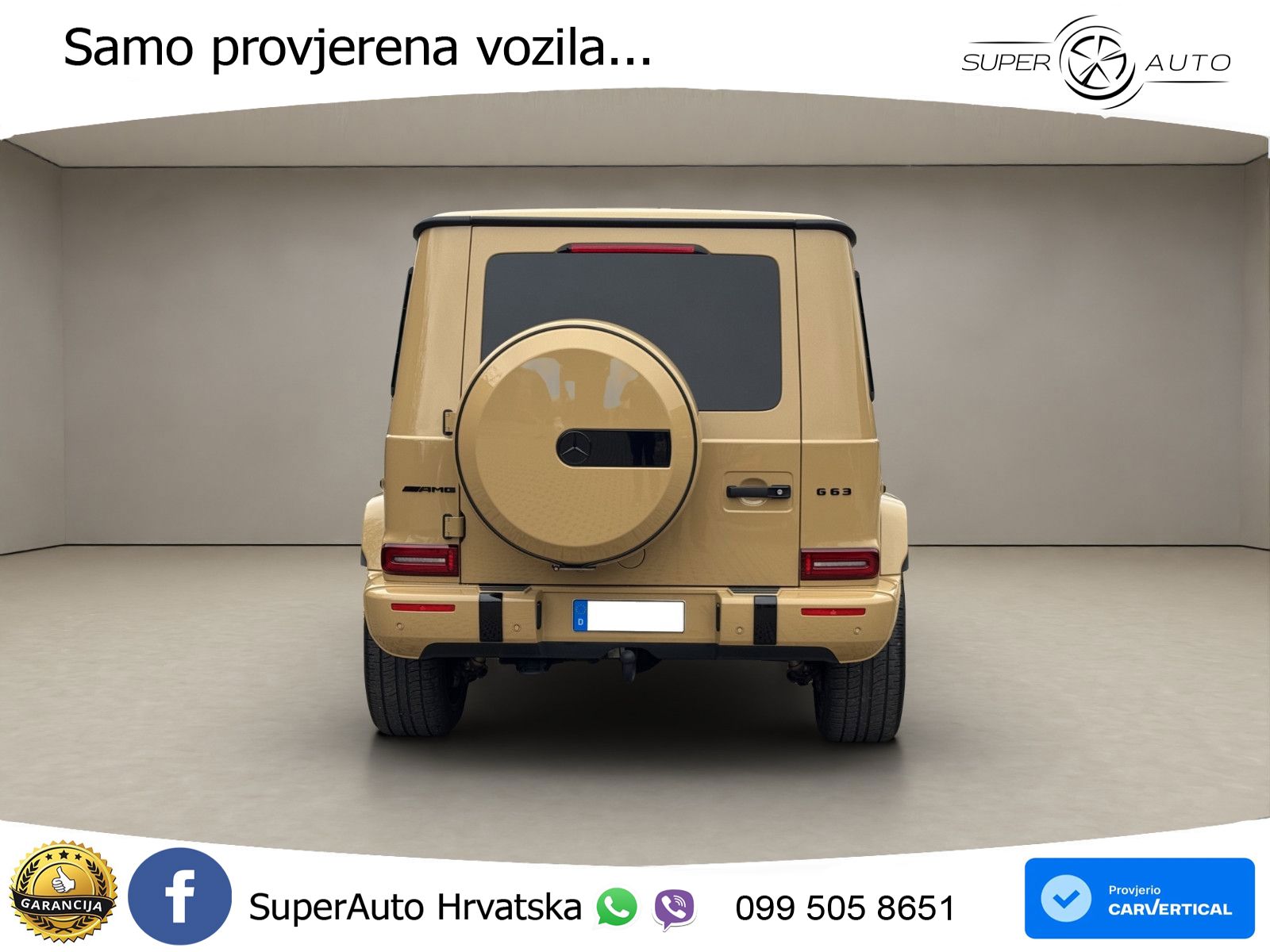 Mercedes AMG G 63 Long V8 (585 KS) 4MATIC 9G-TRONIC AMG SPEEDSHIFT TCT Manufaktur LED+GR SJED+ACC