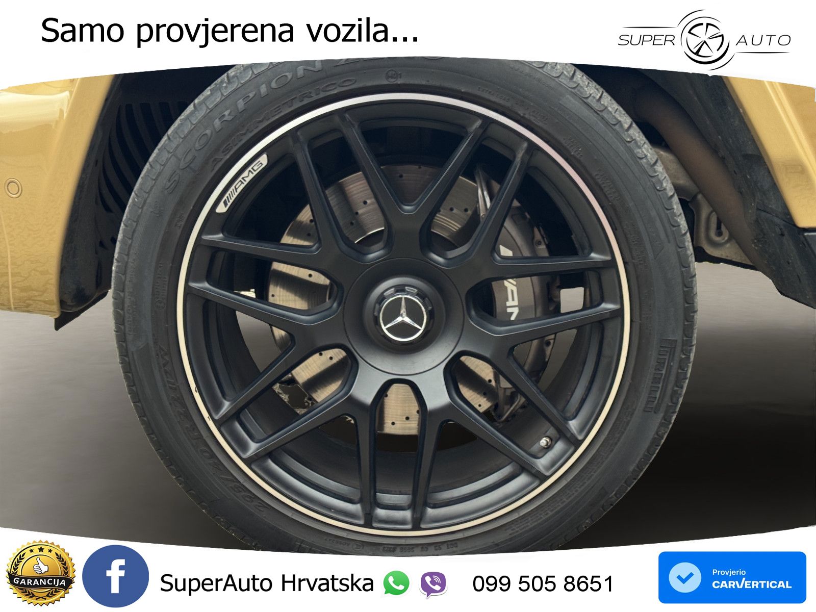 Mercedes AMG G 63 Long V8 (585 KS) 4MATIC 9G-TRONIC AMG SPEEDSHIFT TCT Manufaktur LED+GR SJED+ACC