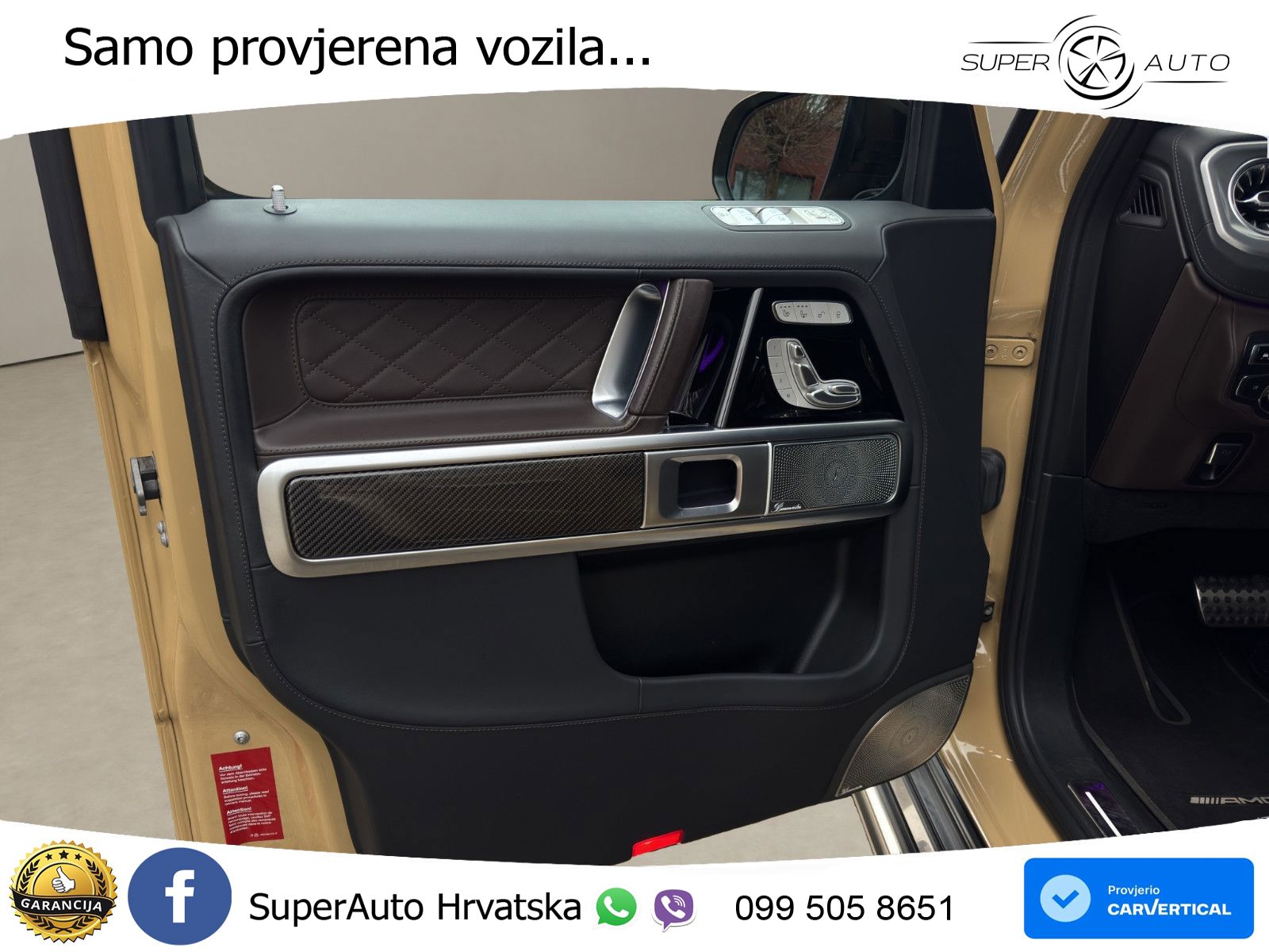 Mercedes AMG G 63 Long V8 (585 KS) 4MATIC 9G-TRONIC AMG SPEEDSHIFT TCT Manufaktur LED+GR SJED+ACC