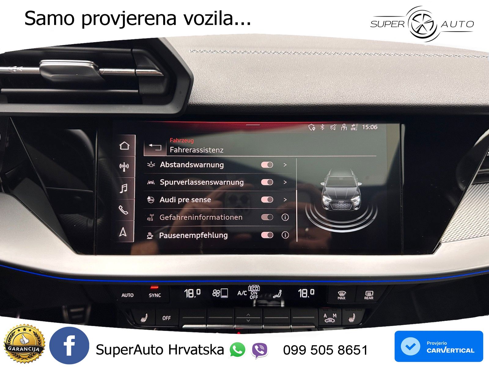 Audi A3 35 TFSI (150 KS) S line LED+GR SJED+ACC