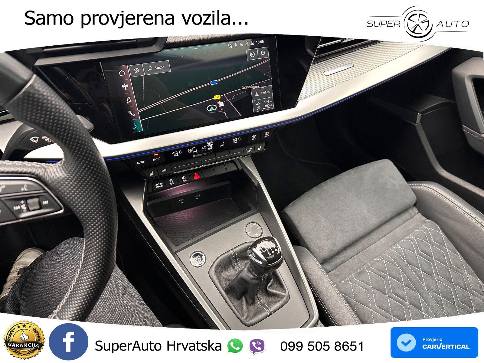 Audi A3 35 TFSI (150 KS) S line LED+GR SJED+ACC