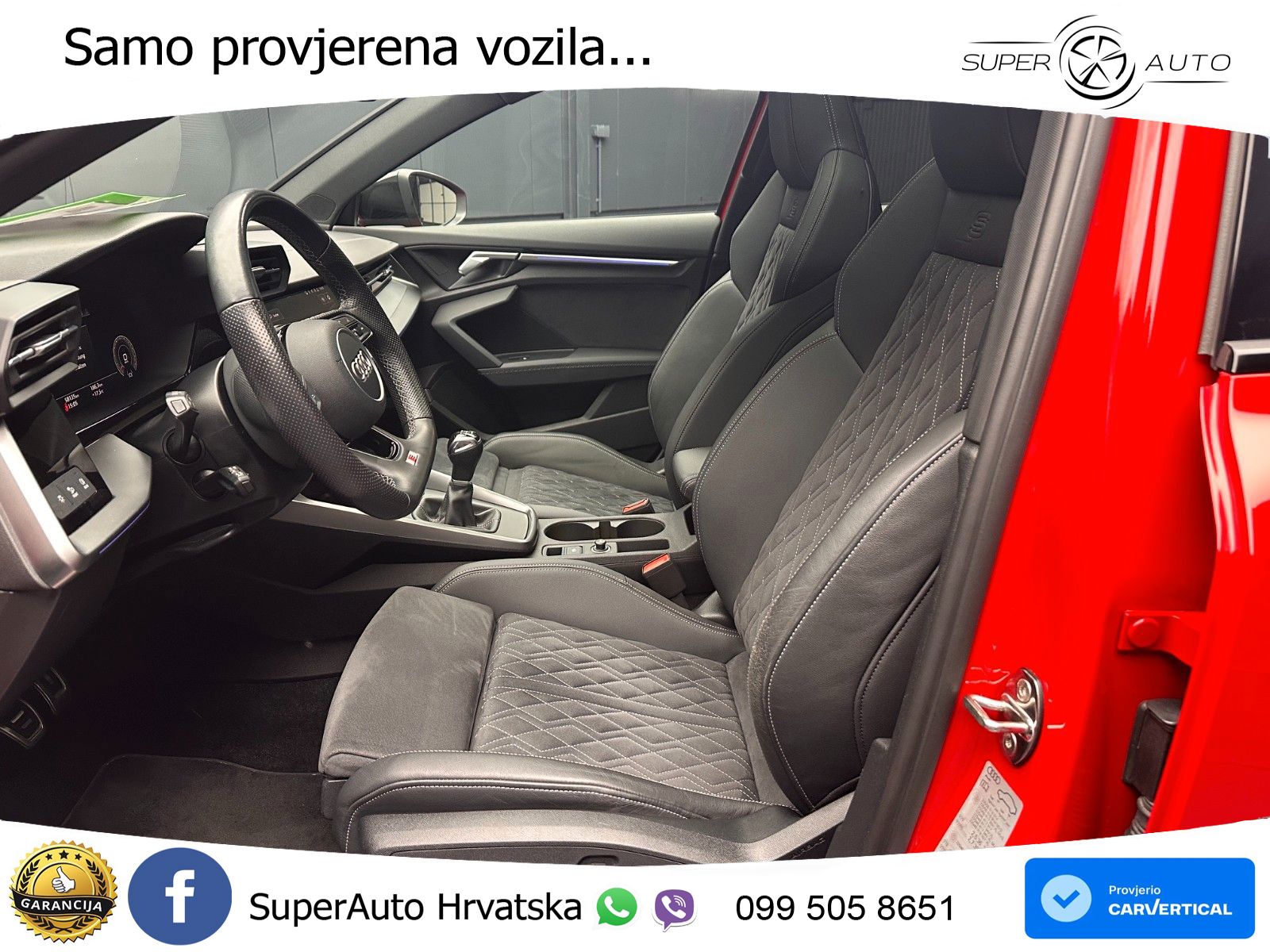 Audi A3 35 TFSI (150 KS) S line LED+GR SJED+ACC