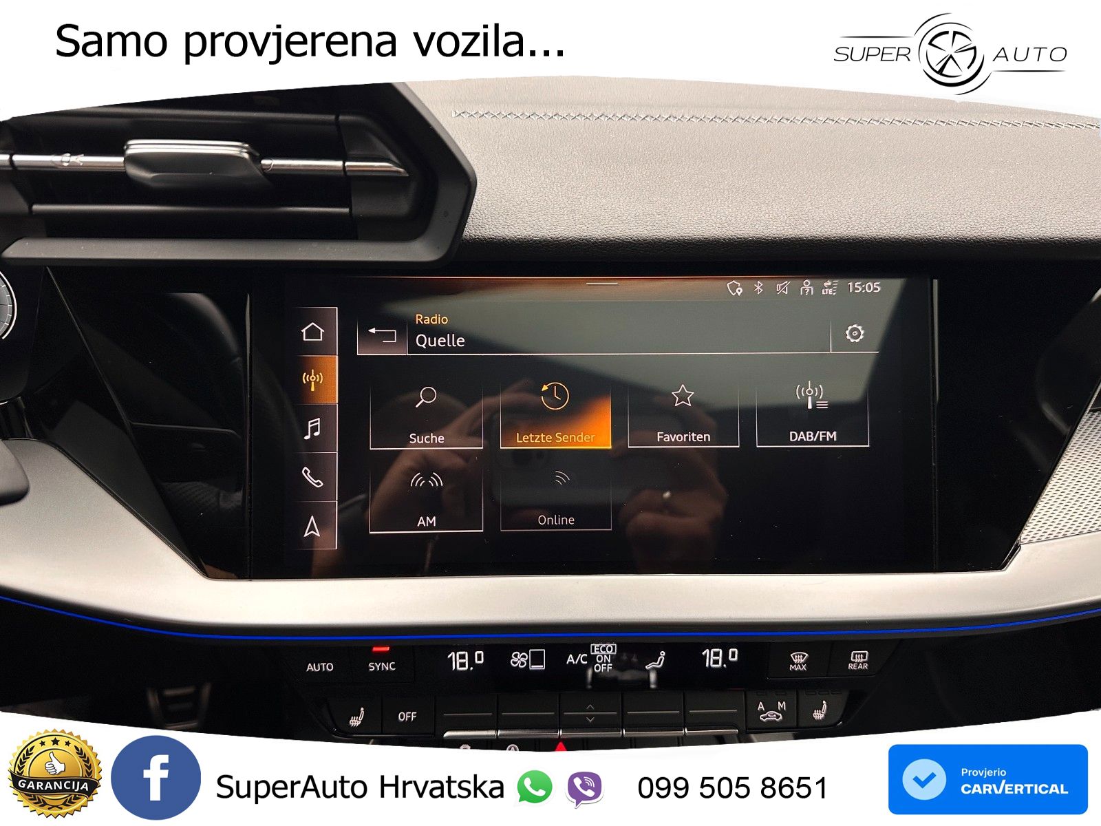 Audi A3 35 TFSI (150 KS) S line LED+GR SJED+ACC