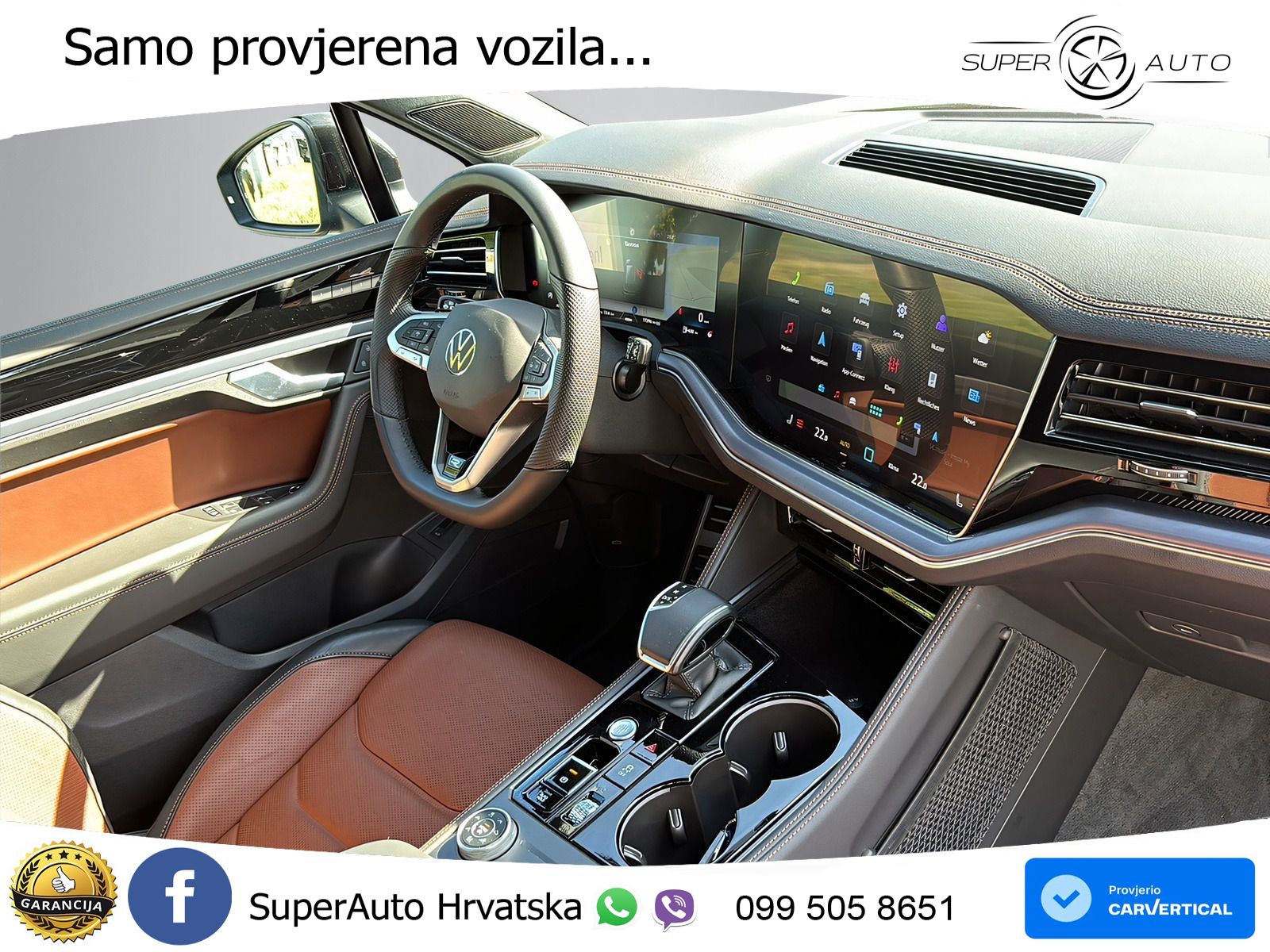 Volkswagen Touareg 3.0 V6 TDI (286 KS) 4MOTION Tiptronic ZRAČNI+ACC+GR SJED+KAM