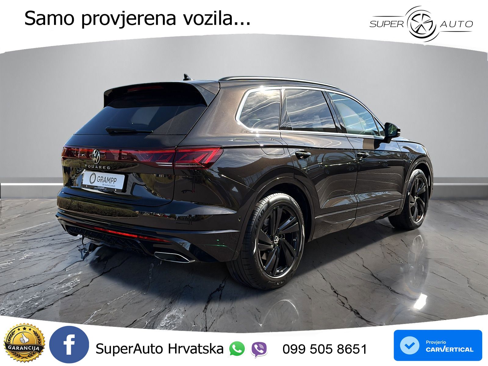 Volkswagen Touareg 3.0 V6 TDI (286 KS) 4MOTION Tiptronic ZRAČNI+ACC+GR SJED+KAM