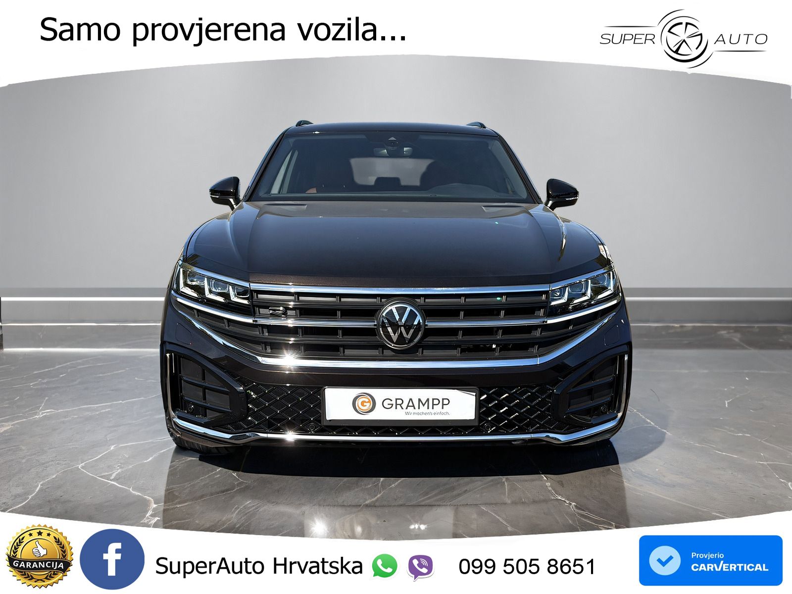 Volkswagen Touareg 3.0 V6 TDI (286 KS) 4MOTION Tiptronic ZRAČNI+ACC+GR SJED+KAM