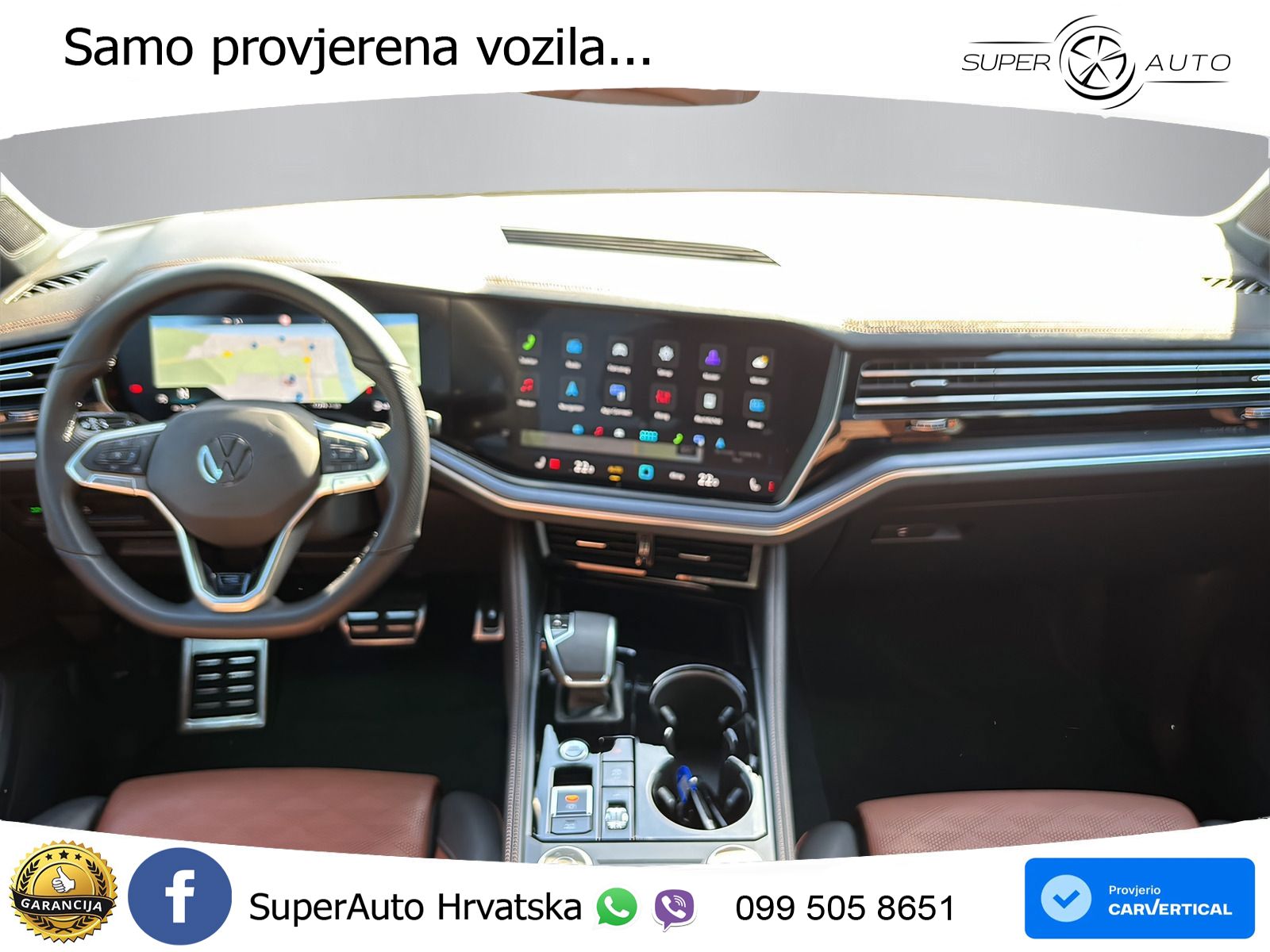 Volkswagen Touareg 3.0 V6 TDI (286 KS) 4MOTION Tiptronic ZRAČNI+ACC+GR SJED+KAM