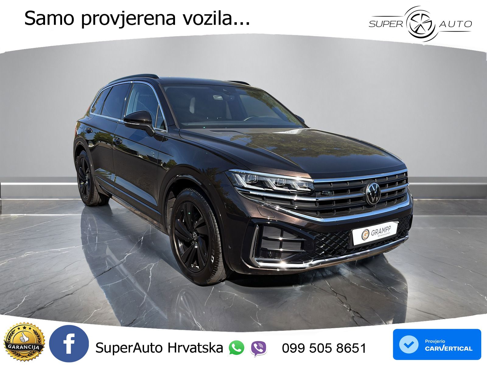 Volkswagen Touareg 3.0 V6 TDI (286 KS) 4MOTION Tiptronic ZRAČNI+ACC+GR SJED+KAM