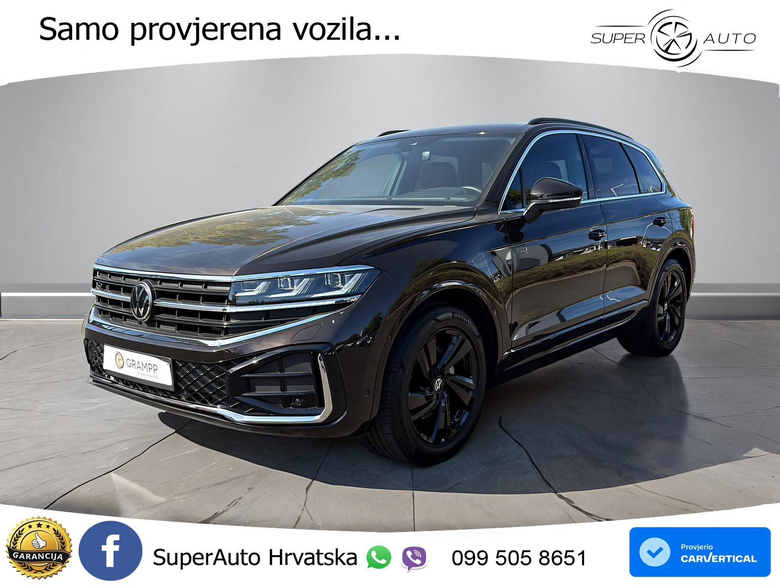 Volkswagen Touareg 3.0 V6 TDI (286 KS) 4MOTION Tiptronic ZRAČNI+ACC+GR SJED+KAM