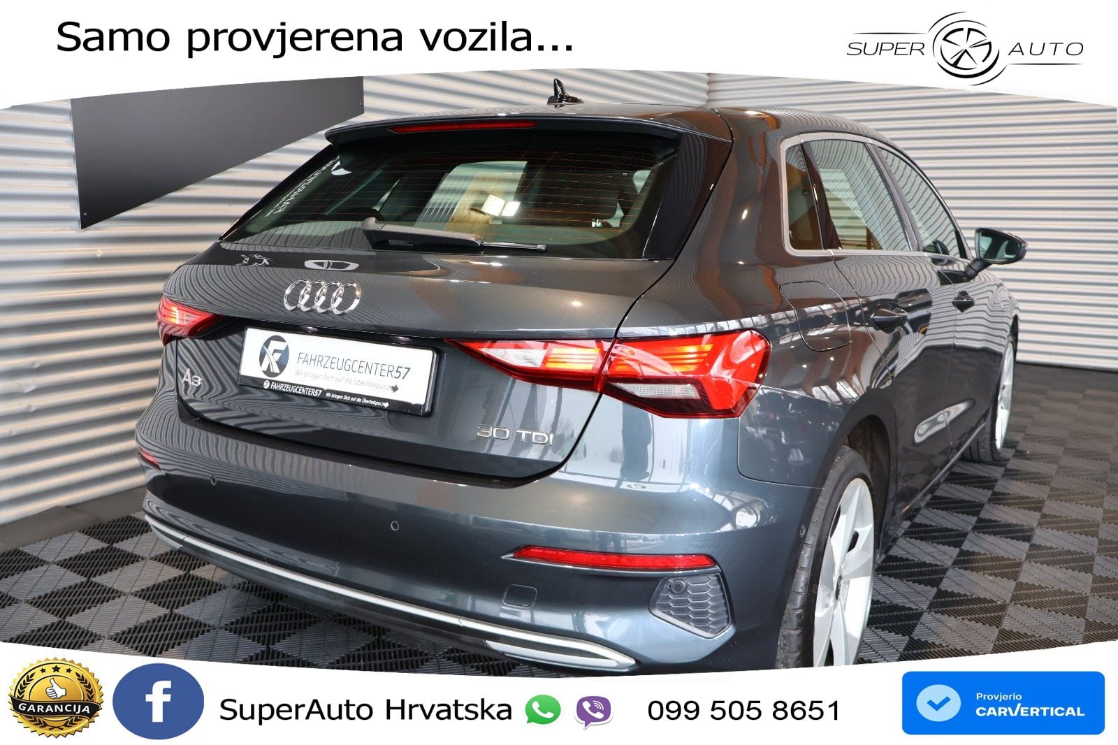 Audi A3 30 TDI (116 KS) S tronic LED+ACC