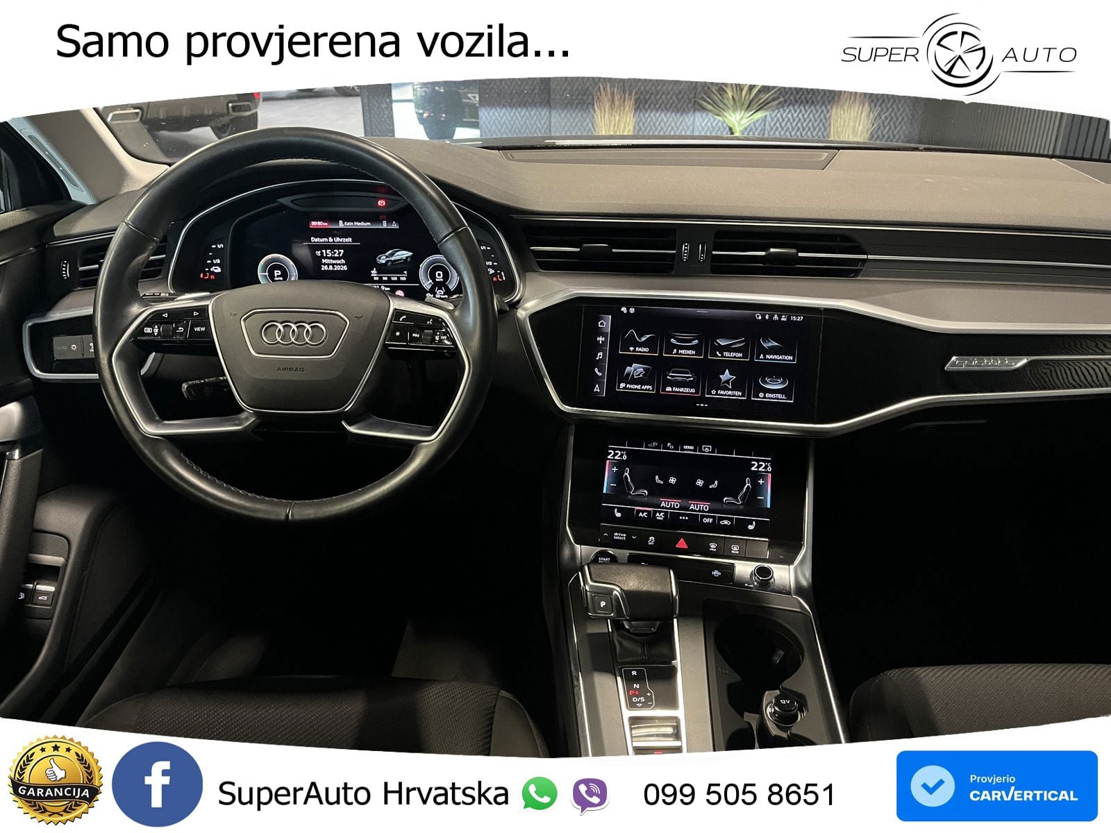 Audi A6 50 TFSIe (299 KS) quattro ultra S tronic LED+GR SJED+ACC