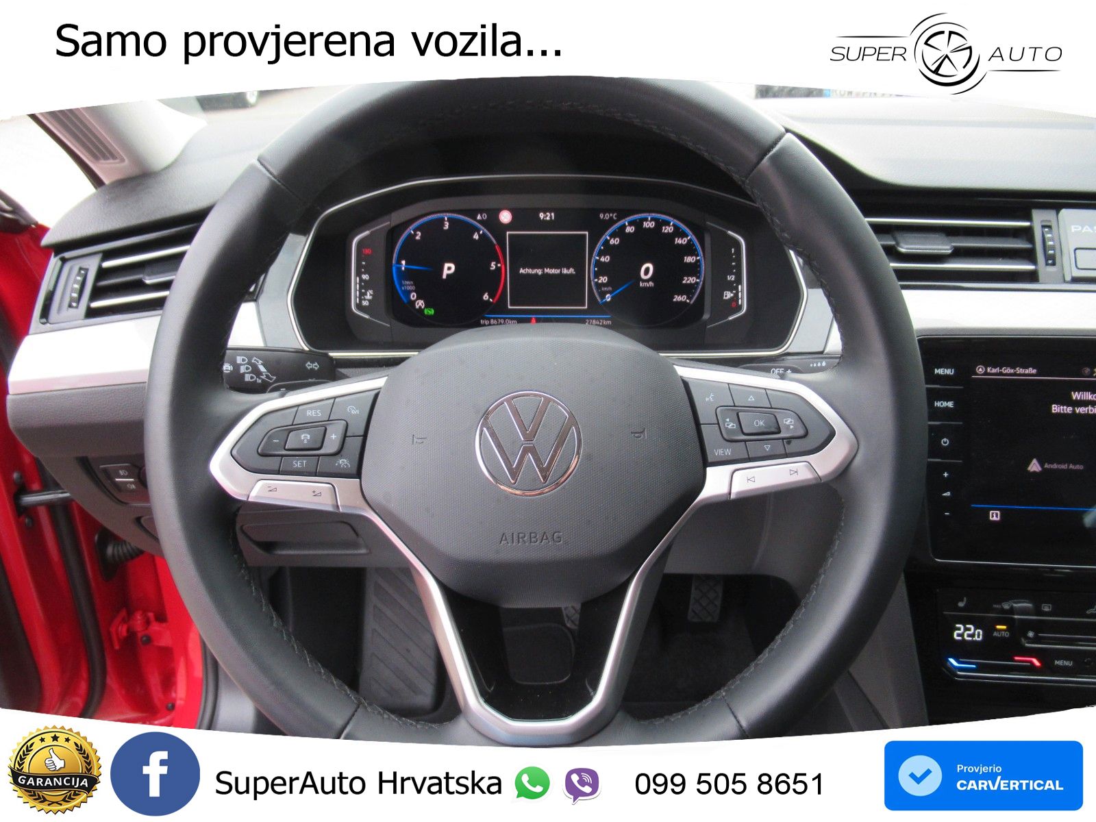 Volkswagen Passat Variant 2.0 TDI (122 KS) DSG Business LED+GR SJED+ACC