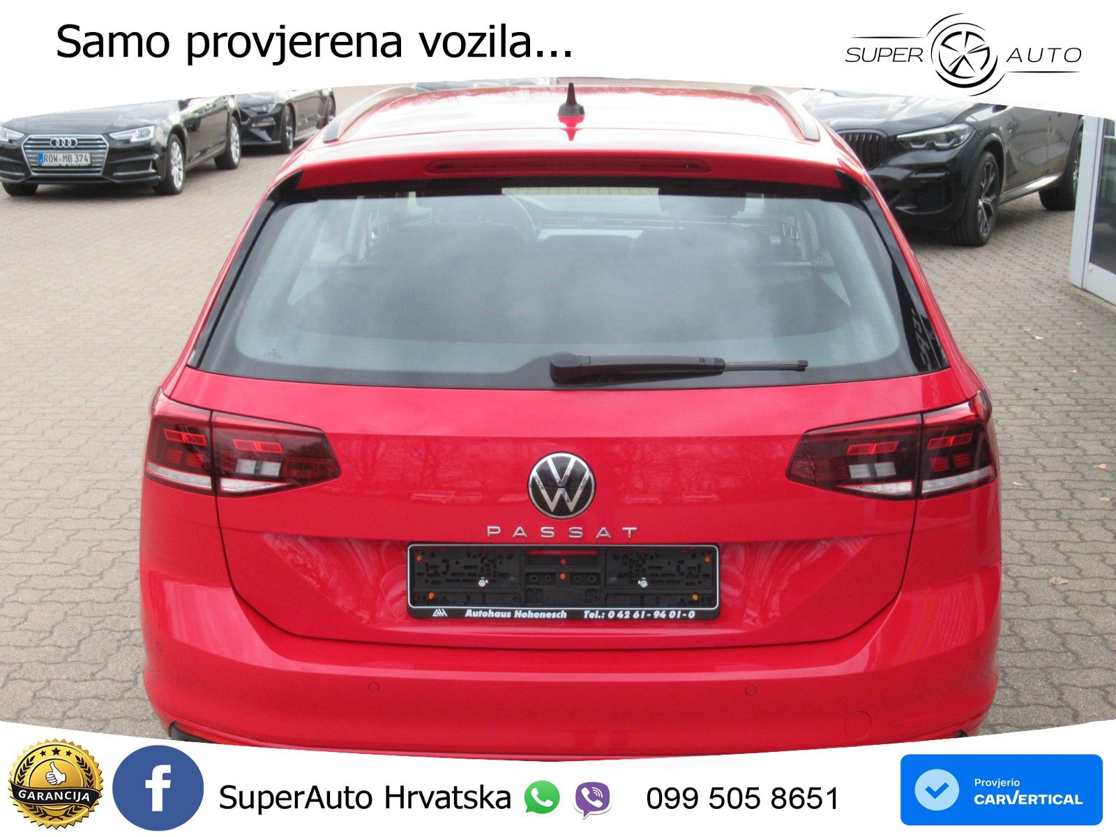 Volkswagen Passat Variant 2.0 TDI (122 KS) DSG Business LED+GR SJED+ACC
