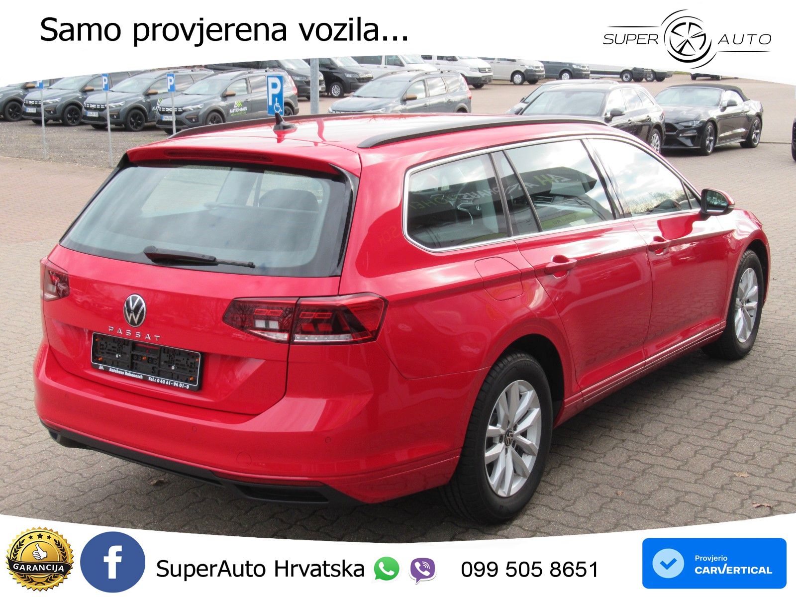 Volkswagen Passat Variant 2.0 TDI (122 KS) DSG Business LED+GR SJED+ACC