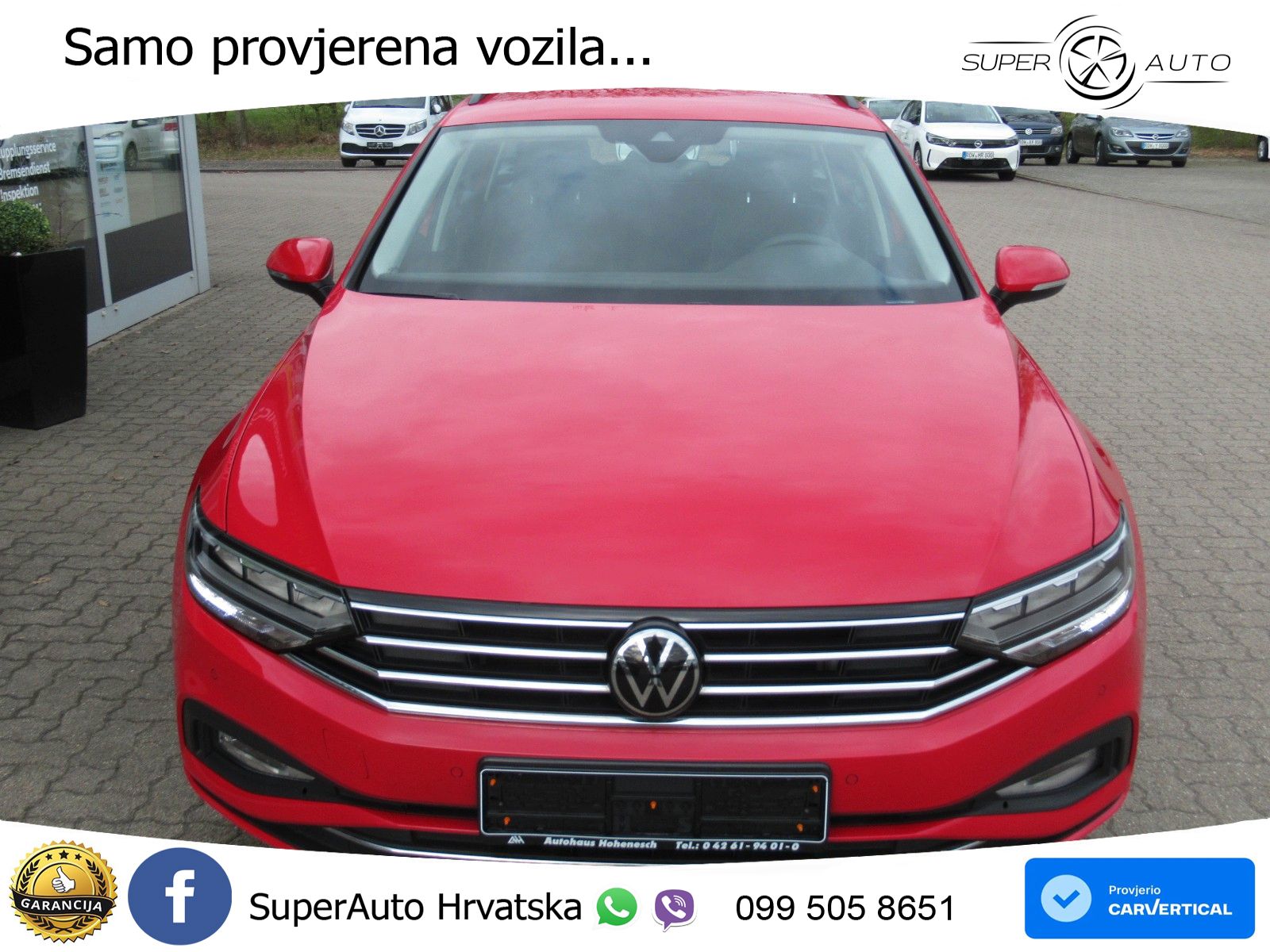 Volkswagen Passat Variant 2.0 TDI (122 KS) DSG Business LED+GR SJED+ACC