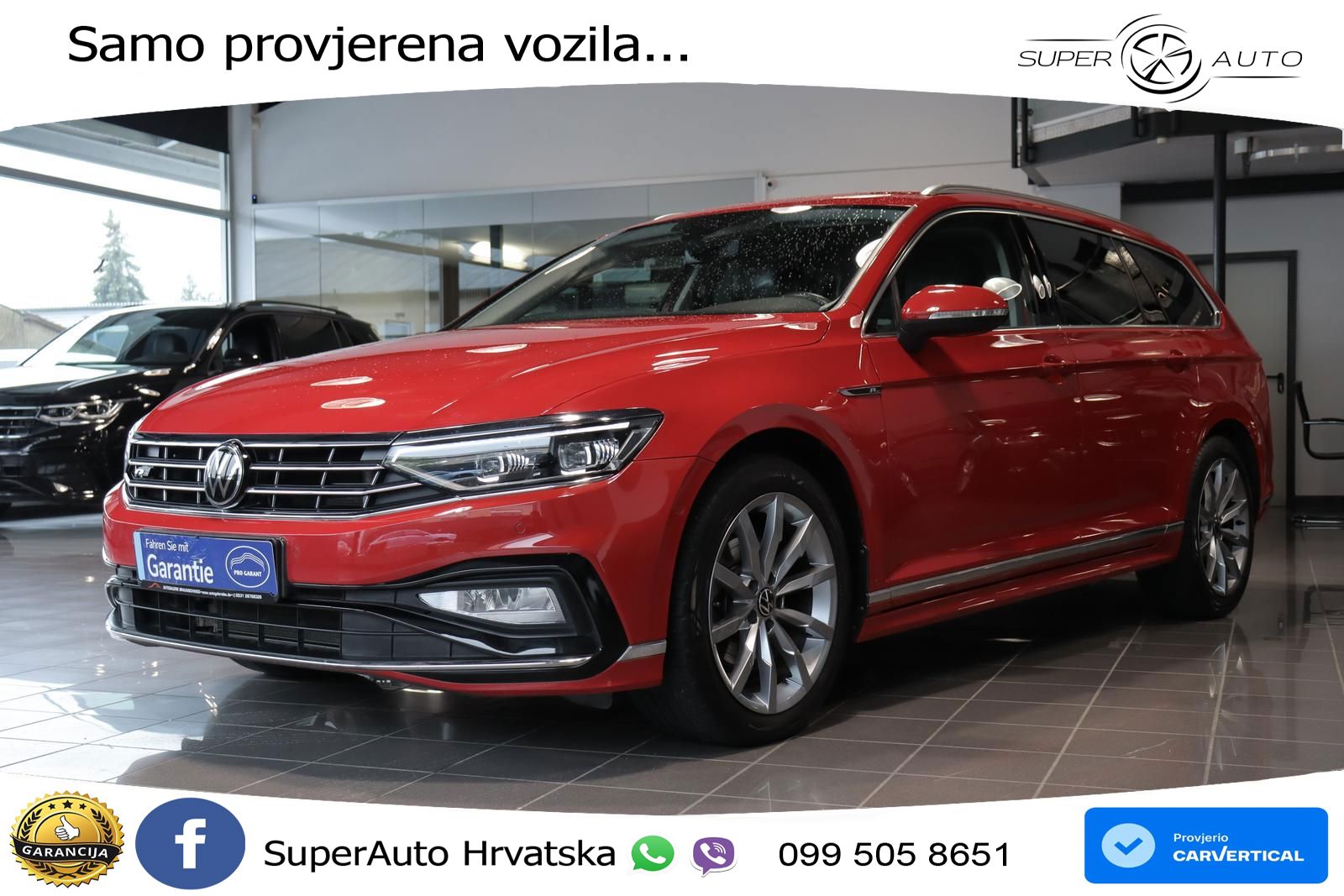 Volkswagen Passat Variant 2.0 TDI (150 KS) DSG R-Line MATRIX+GR SJED+KAM