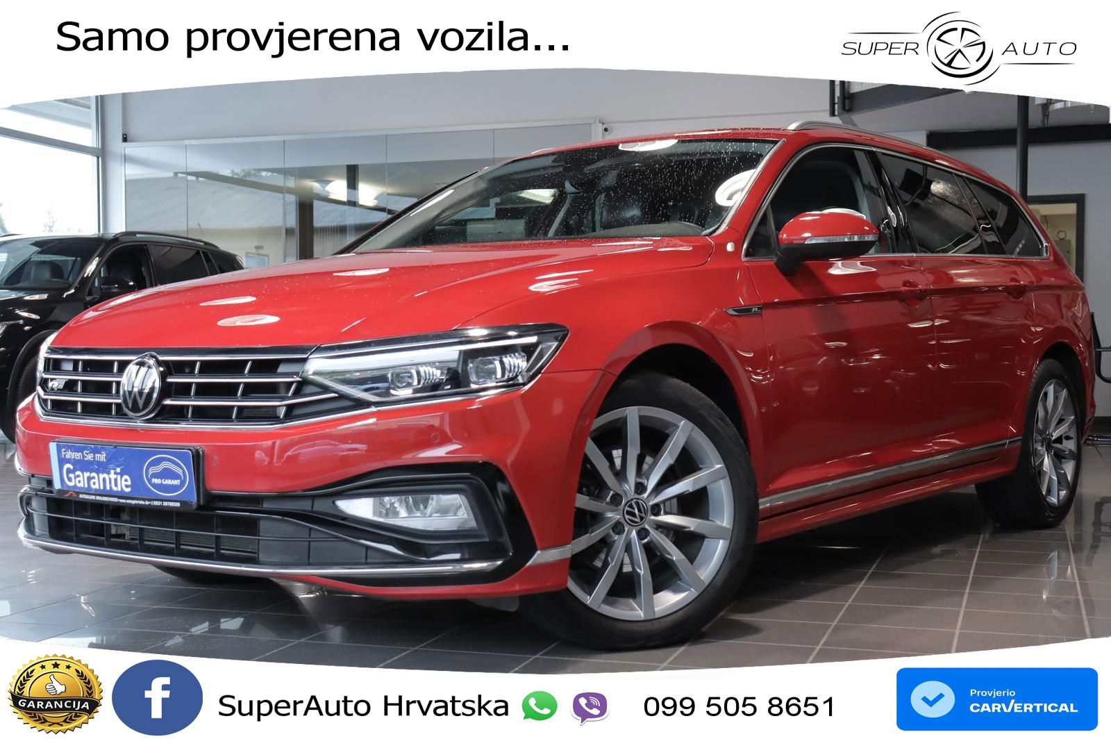 Volkswagen Passat Variant 2.0 TDI (150 KS) DSG R-Line MATRIX+GR SJED+KAM