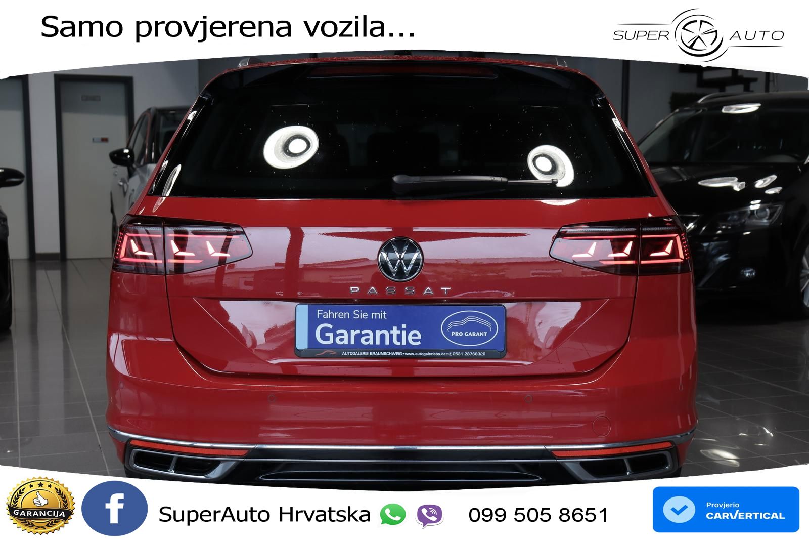 Volkswagen Passat Variant 2.0 TDI (150 KS) DSG R-Line MATRIX+GR SJED+KAM