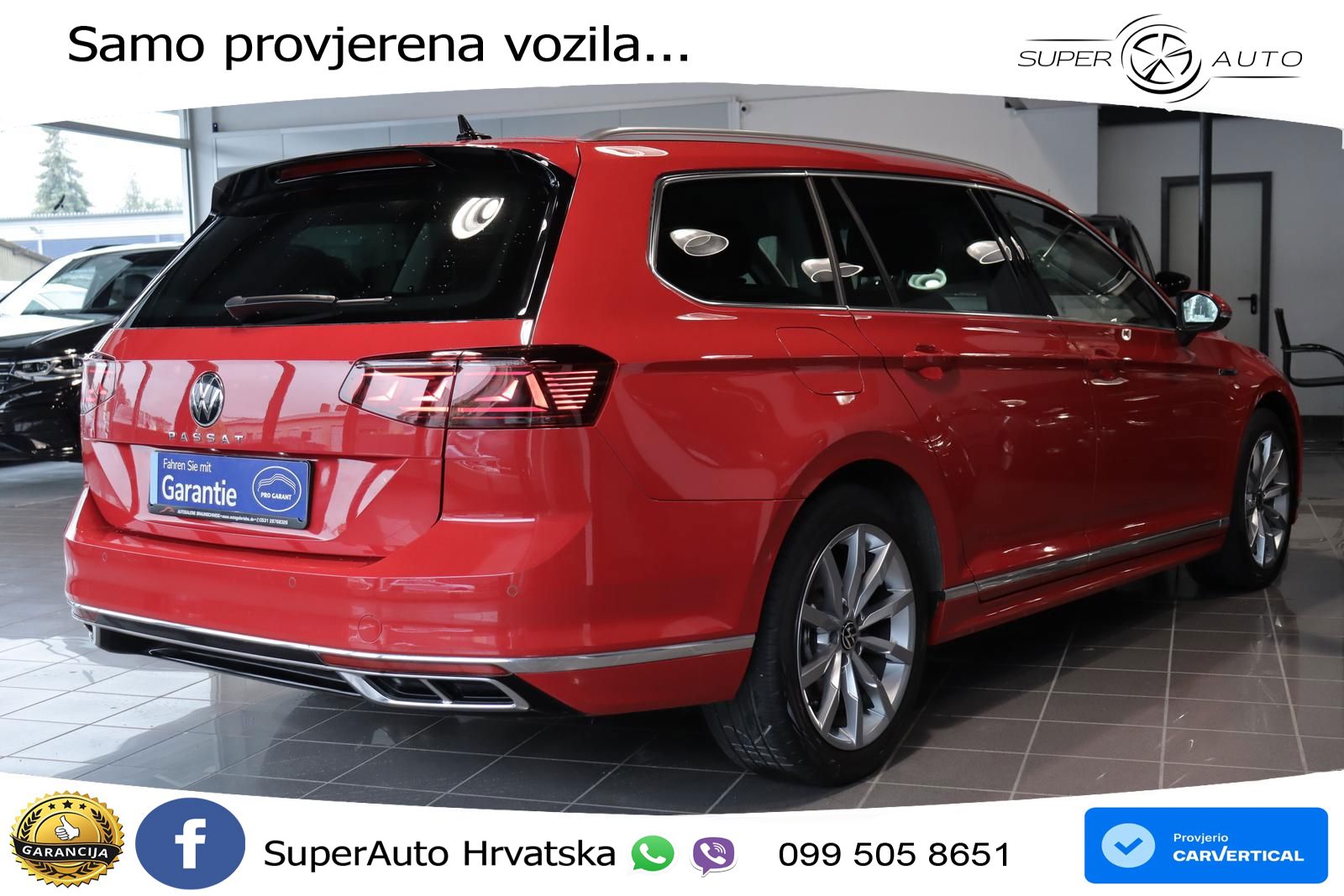 Volkswagen Passat Variant 2.0 TDI (150 KS) DSG R-Line MATRIX+GR SJED+KAM
