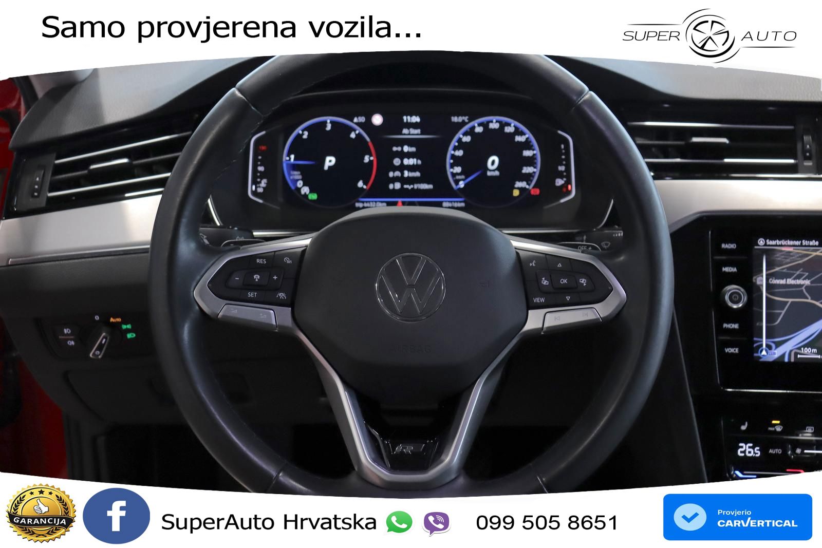 Volkswagen Passat Variant 2.0 TDI (150 KS) DSG R-Line MATRIX+GR SJED+KAM