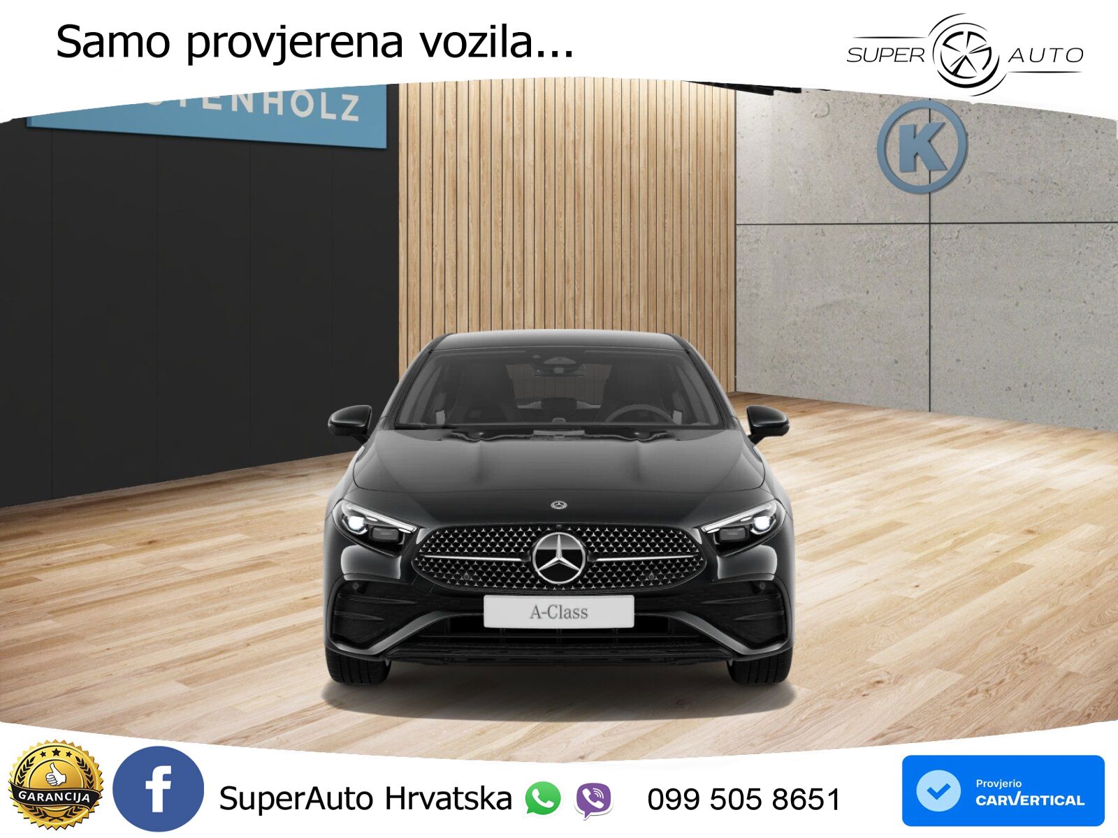 Mercedes-Benz A 220d 8G-DCT AMG LED+GR SJED+ACC