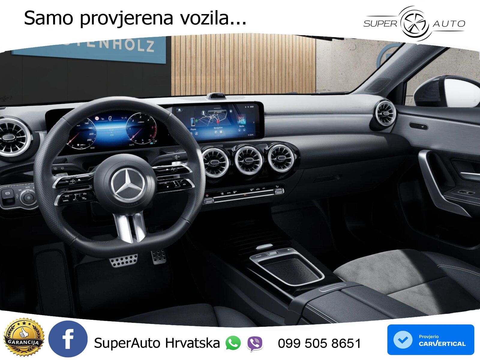 Mercedes-Benz A 220d 8G-DCT AMG LED+GR SJED+ACC