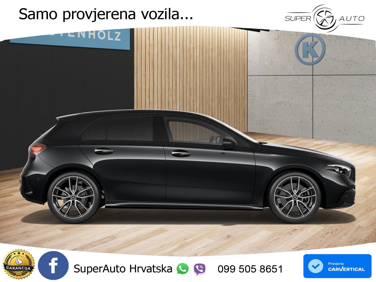 Mercedes-Benz A 220d 8G-DCT AMG LED+GR SJED+ACC