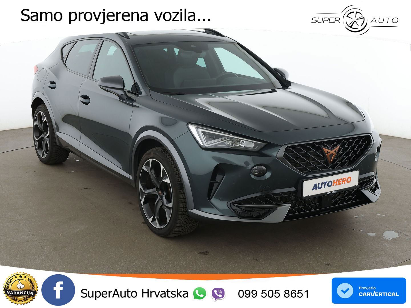 Cupra Formentor 1.4 TSI (204 KS) e-Hybrid DSG LED+GR SJED+ACC
