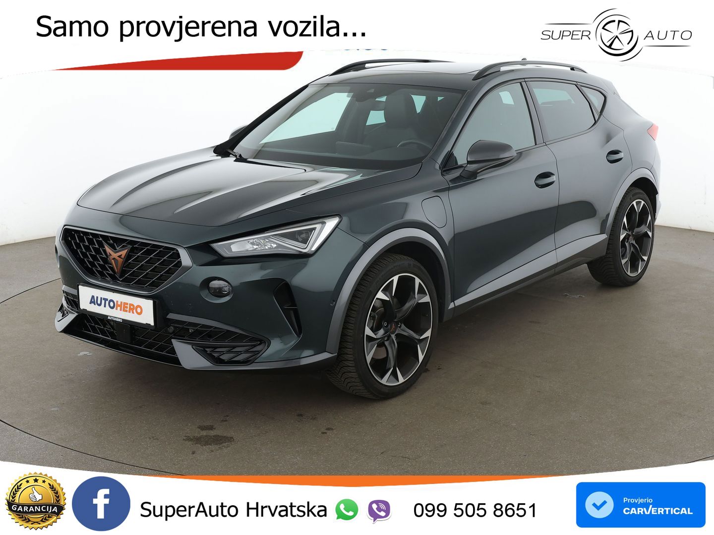Cupra Formentor 1.4 TSI (204 KS) e-Hybrid DSG LED+GR SJED+ACC