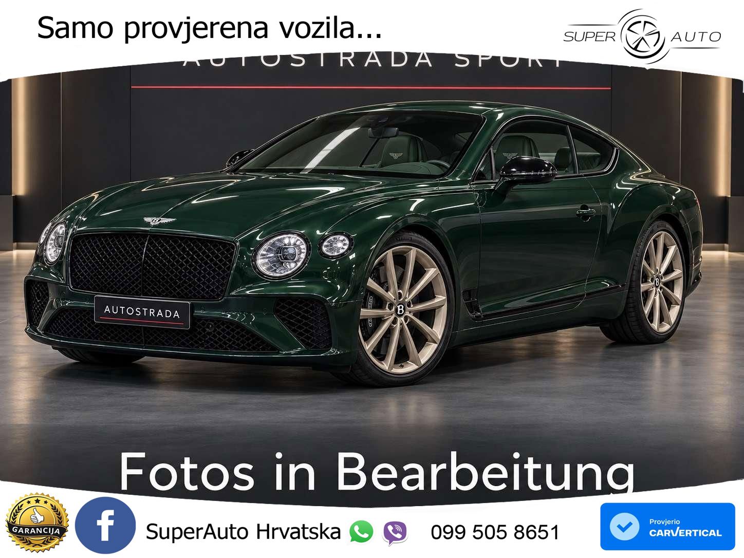 Bentley Continental GT III 4.0 V8 (550 KS) AWD Automatic LED+GR SJED+ACC