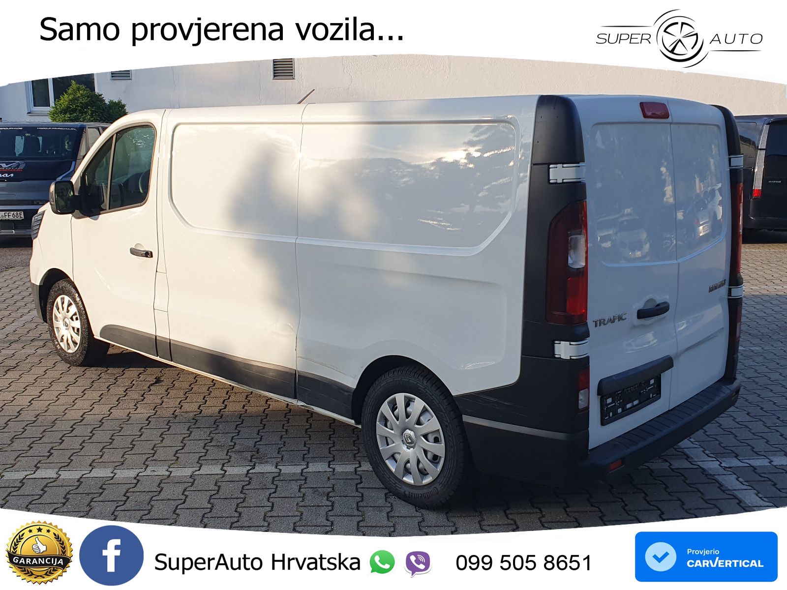 Renault Trafic 2.0 dCi Kasten L2 *Klima / Euro 6* 110 KS