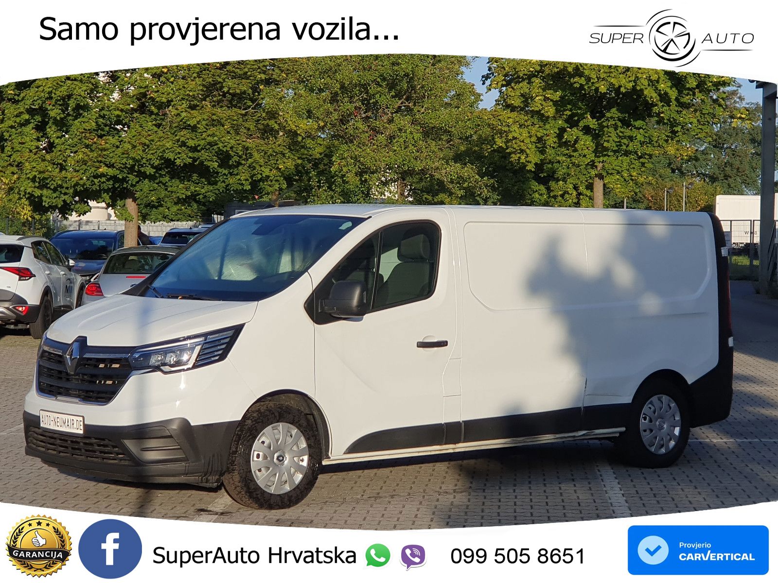 Renault Trafic 2.0 dCi Kasten L2 *Klima / Euro 6* 110 KS
