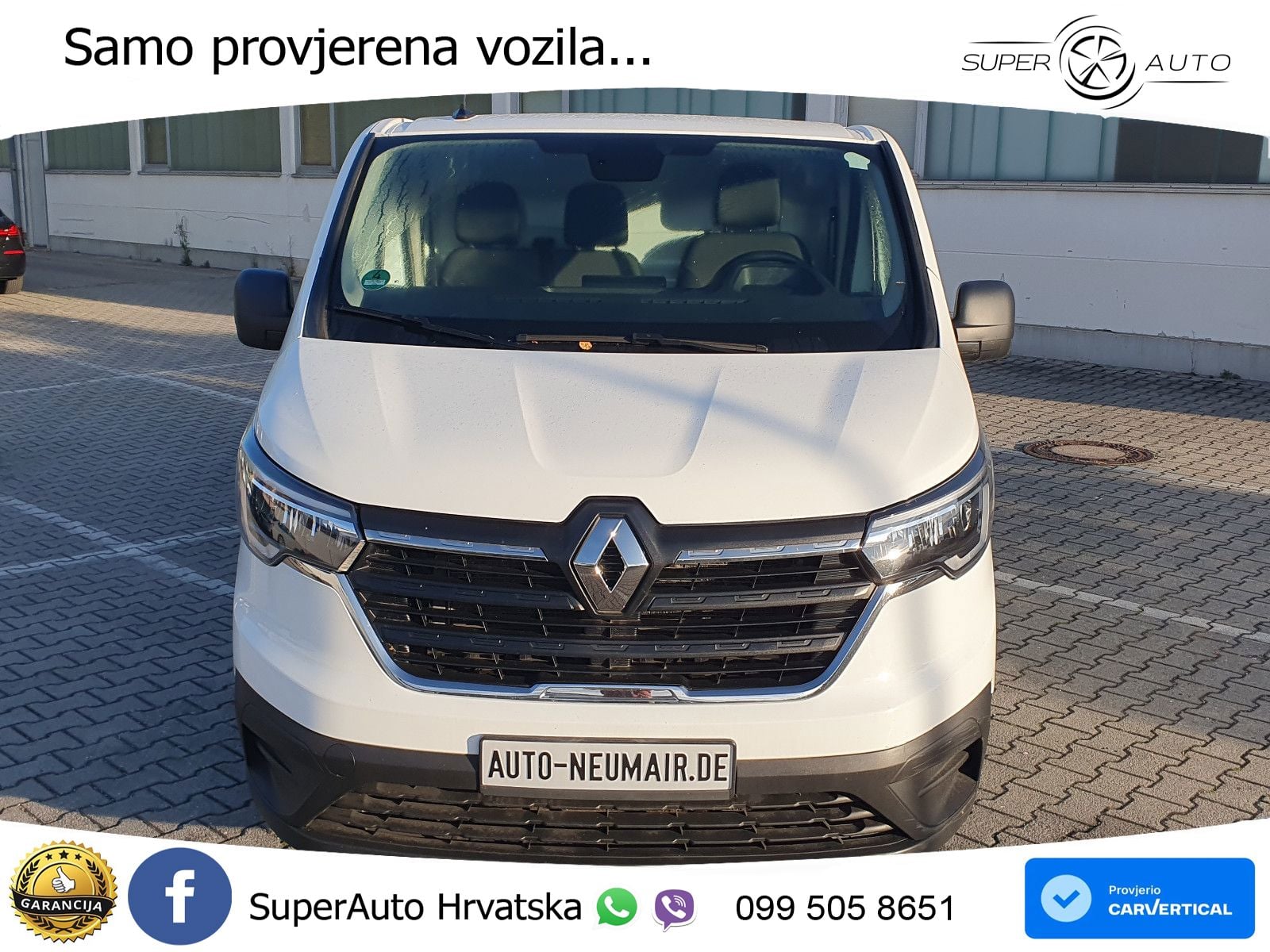 Renault Trafic 2.0 dCi Kasten L2 *Klima / Euro 6* 110 KS