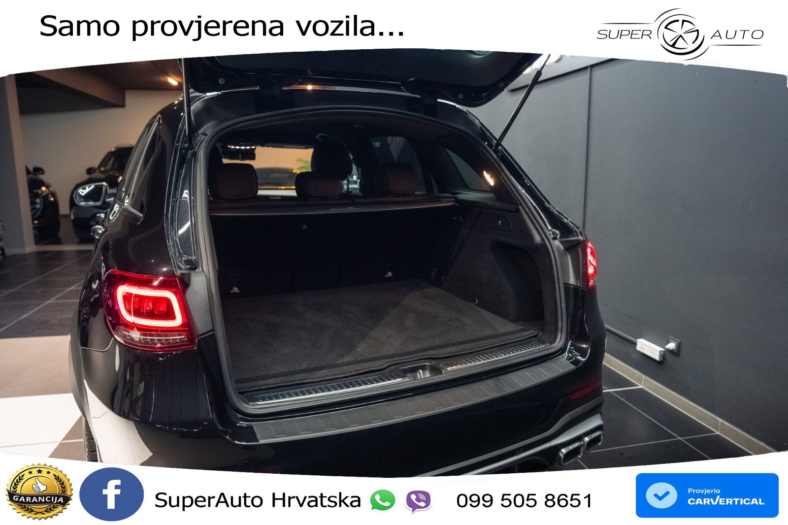 Mercedes AMG GLC 63 S V8 (510 KS) 4MATIC+ MCT LED+GR SJED+ACC