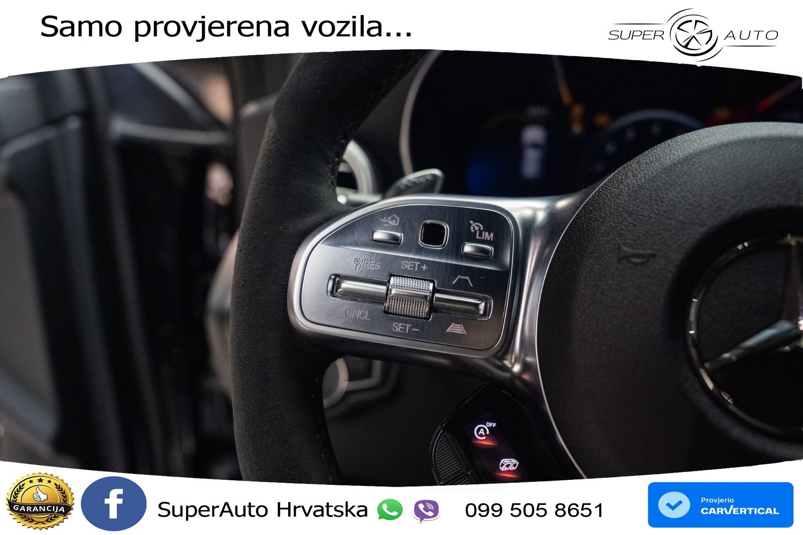 Mercedes AMG GLC 63 S V8 (510 KS) 4MATIC+ MCT LED+GR SJED+ACC