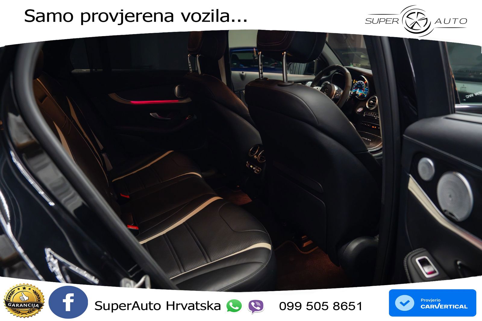 Mercedes AMG GLC 63 S V8 (510 KS) 4MATIC+ MCT LED+GR SJED+ACC