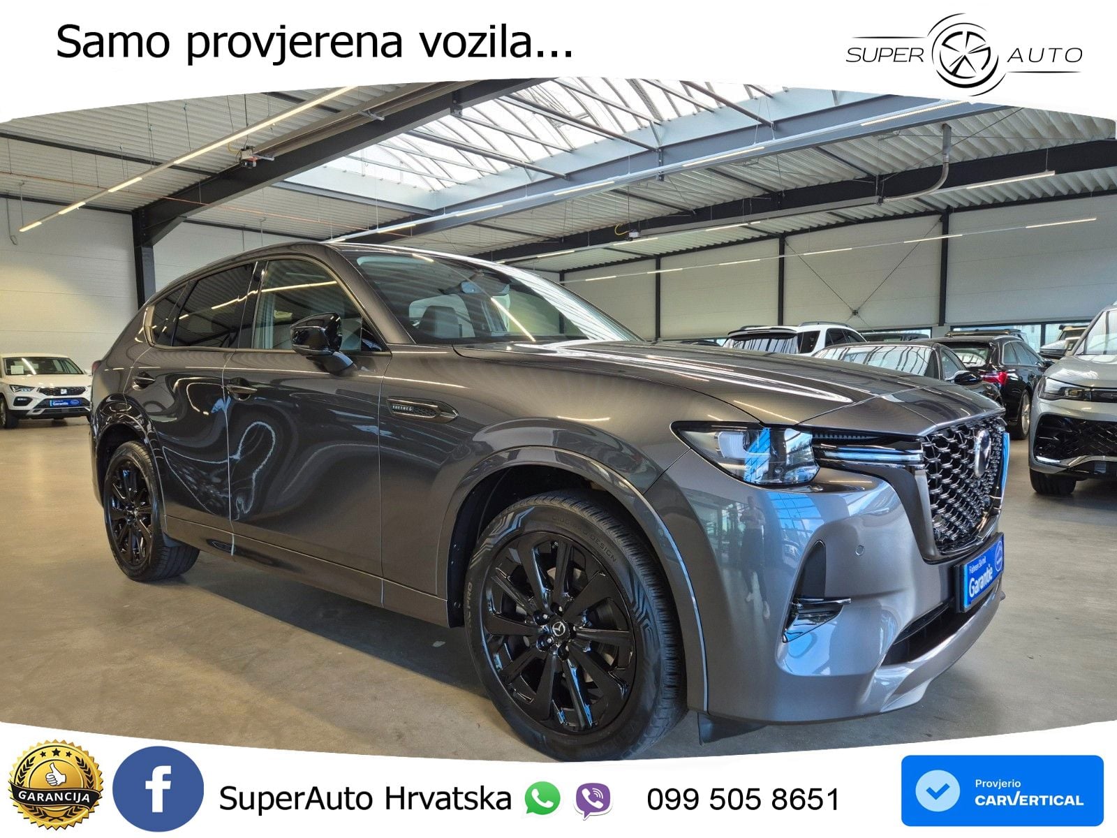 Mazda CX-60 3.3 e-Skyactiv D (254 KS) AWD Automatic LED+GR SJED+ACC